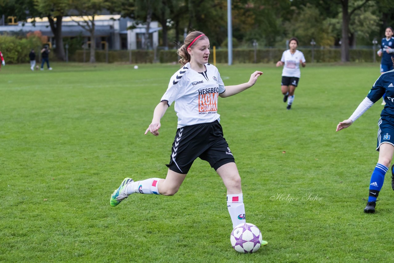 Bild 186 - B-Juniorinnen SV Henstedt Ulzburg - Hamburger SV : Ergebnis: 2:3